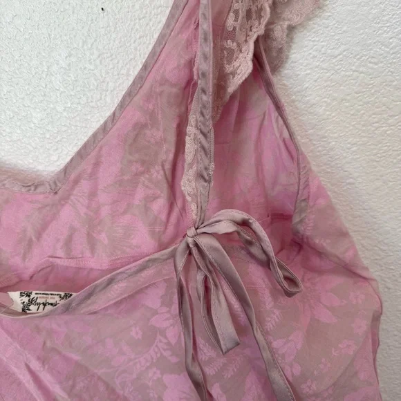 NWT Free People Making Me Blush Cami in Orchid Combo Size Large - Picture 4 of 11